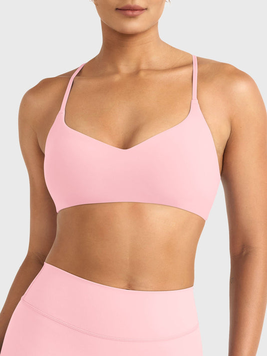 Reggiseno sportivo Wawiay con schiena intrecciata