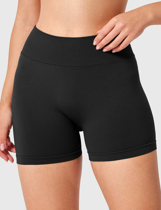 Shorts Liz senza cuciture con incrocio a V 3,6″