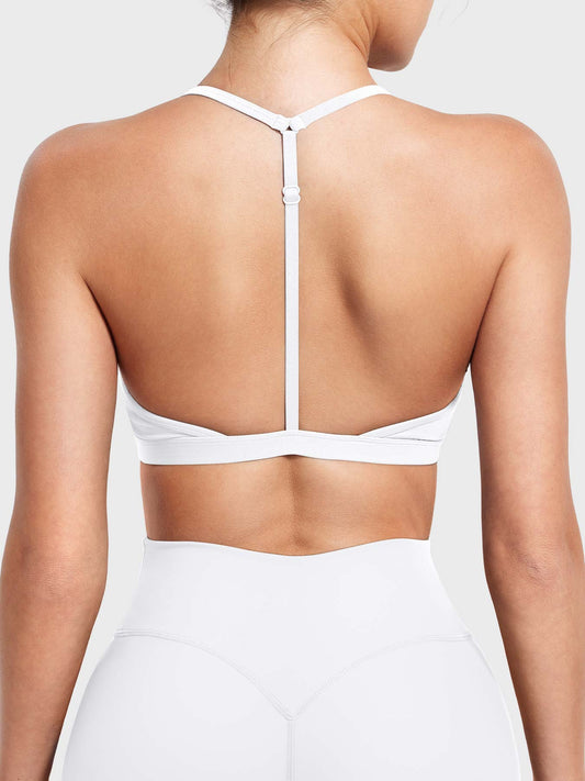 Reggiseno sportivo Ericie con scollo a V