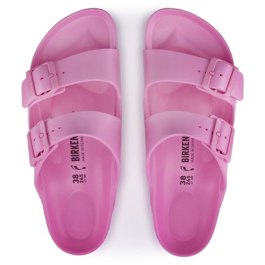 Birkenstock Women's Arizona Essentials Sandals - Candy Pink EVA