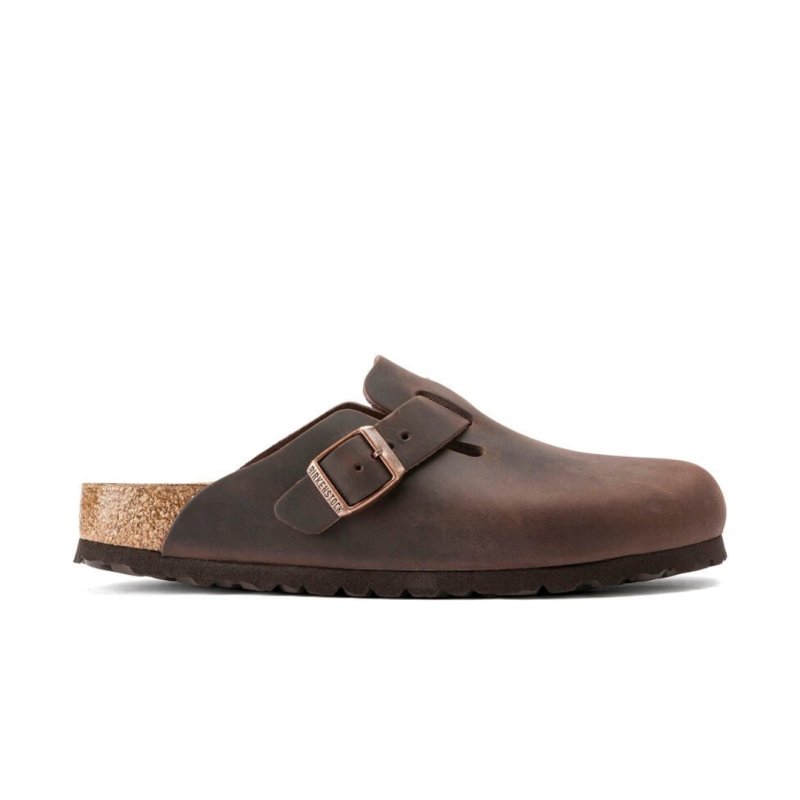 Birkenstock Boston Clog - Habana Oiled Leather