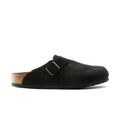 Birkenstock Boston Soft Footbed Clog - Black Suede