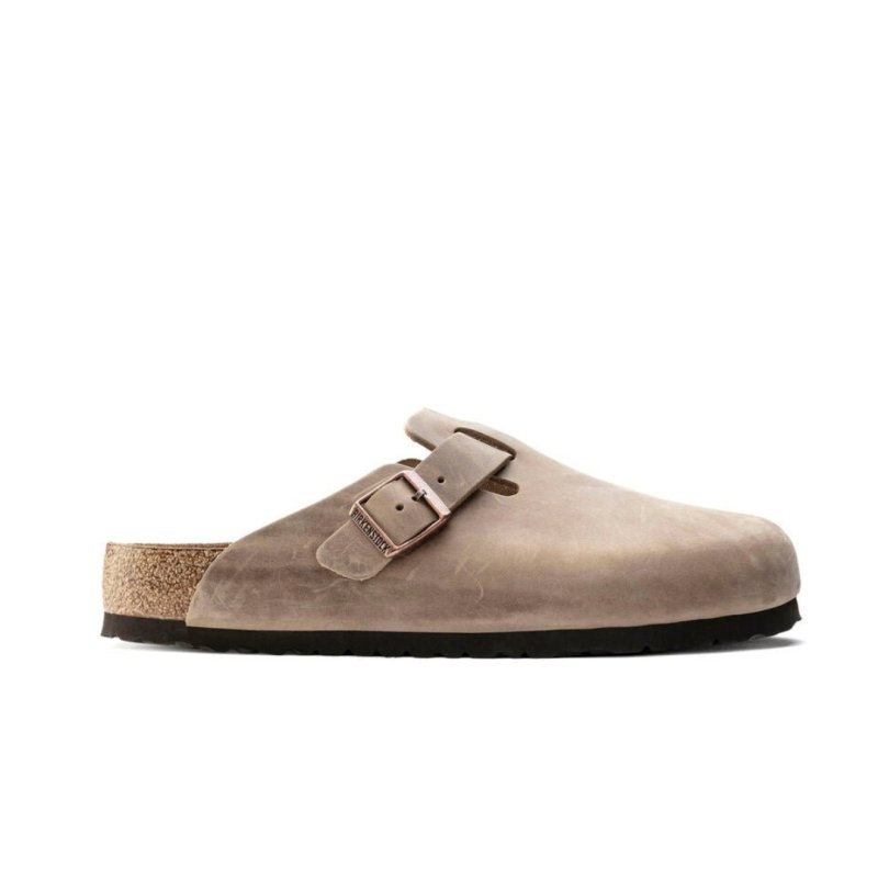 Birkenstock Boston Soft Footbed Clog - Tobacco Oiled Leather