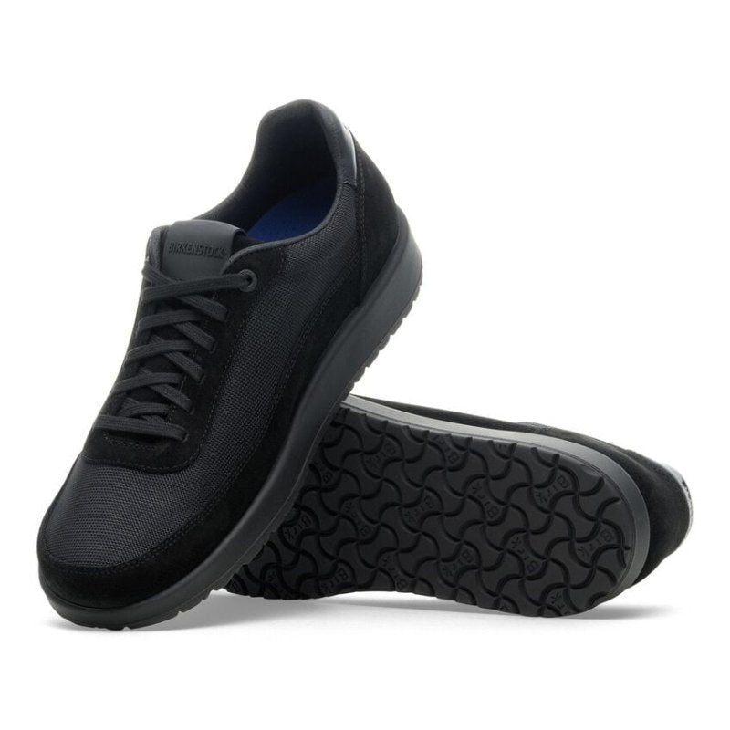 Birkenstock Honnef City Sneakers - Black Suede/Black Textile