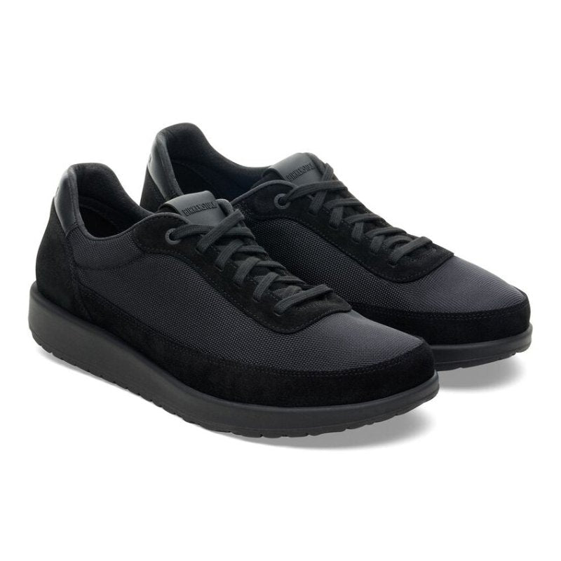 Birkenstock Honnef City Sneakers - Black Suede/Black Textile