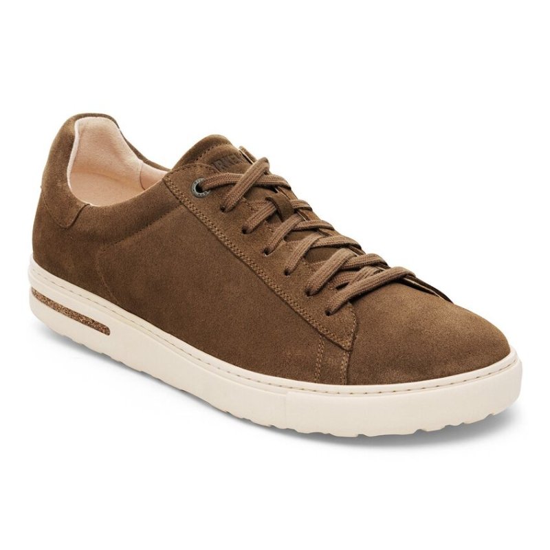 Birkenstock Men's Bend Low Sneakers - Dark Tea Suede