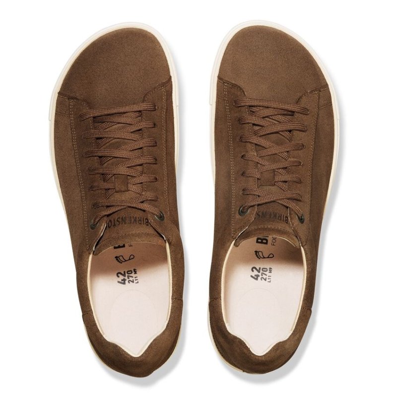 Birkenstock Men's Bend Low Sneakers - Dark Tea Suede