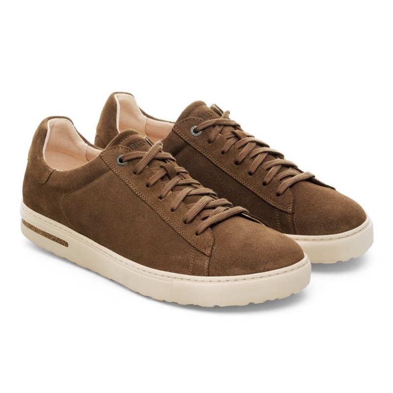 Birkenstock Men's Bend Low Sneakers - Dark Tea Suede