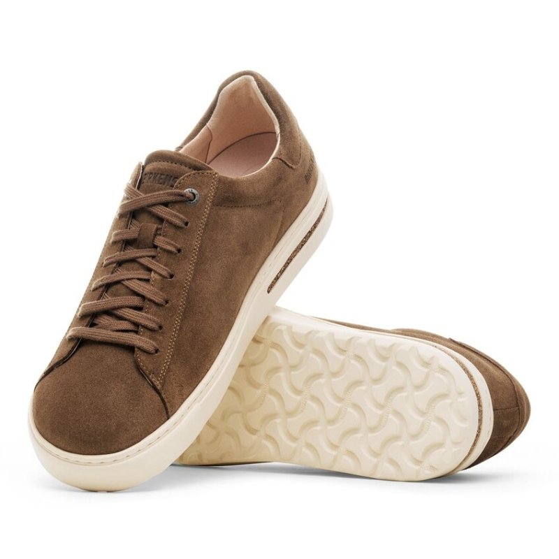 Birkenstock Men's Bend Low Sneakers - Dark Tea Suede