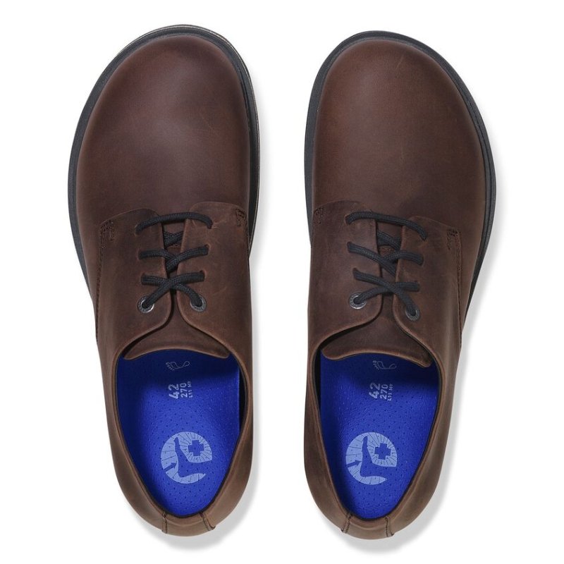 Birkenstock Men's Highwood Lace Low Shoe - Habana Oiled Leather