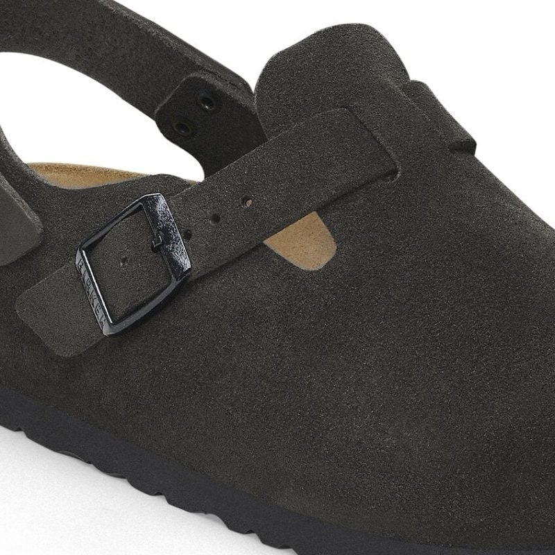 Birkenstock Tokio Backstrap Clog - Black Suede