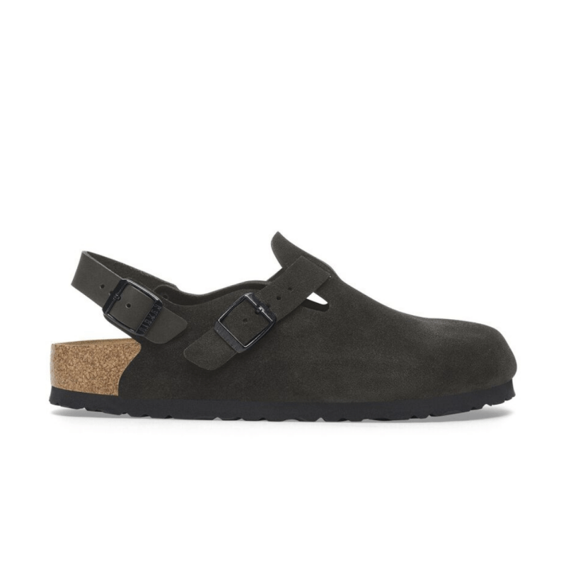 Birkenstock Tokio Backstrap Clog - Black Suede
