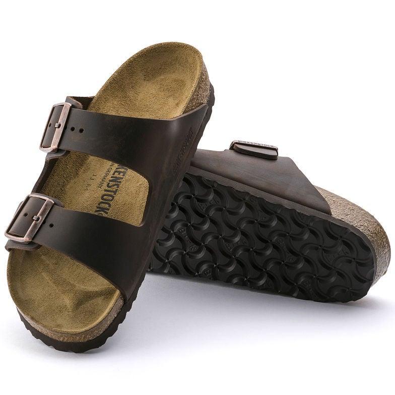Birkenstock Arizona Two-Strap Sandals - Habana Oiled Leather