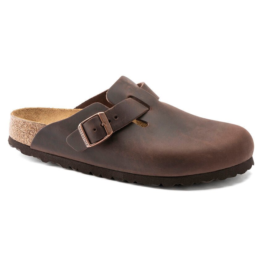 Birkenstock Boston Clog - Habana Oiled Leather