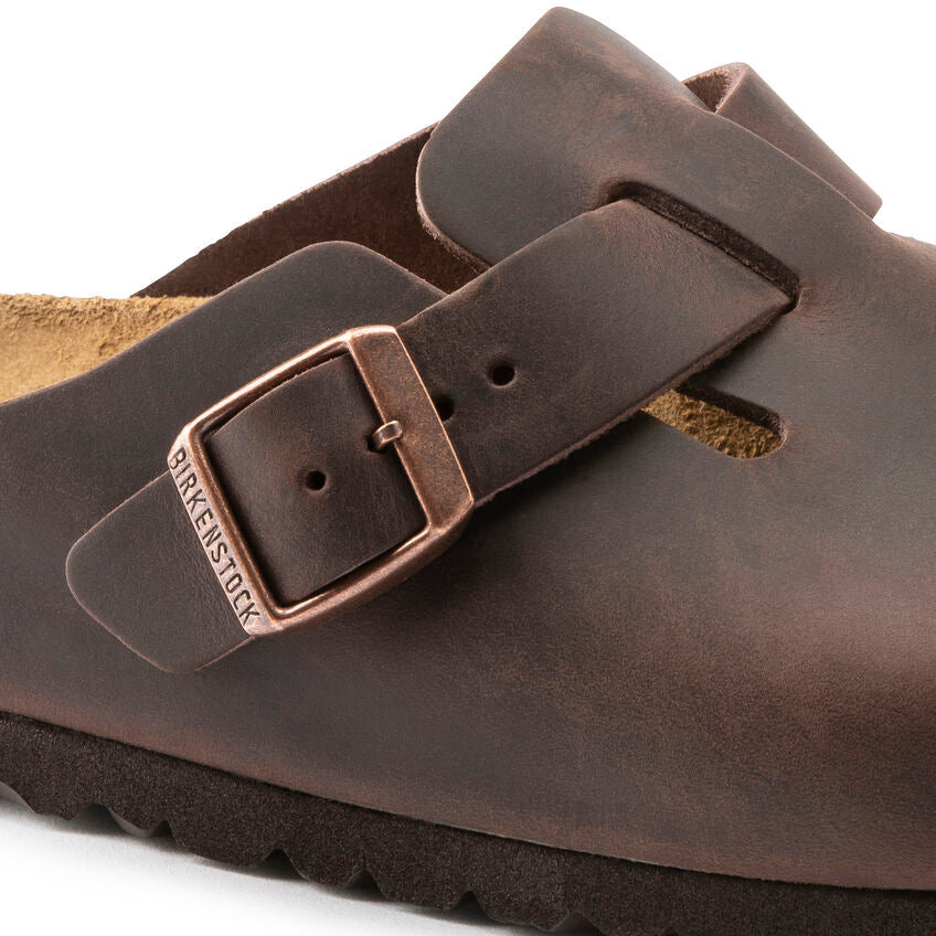 Birkenstock Boston Clog - Habana Oiled Leather