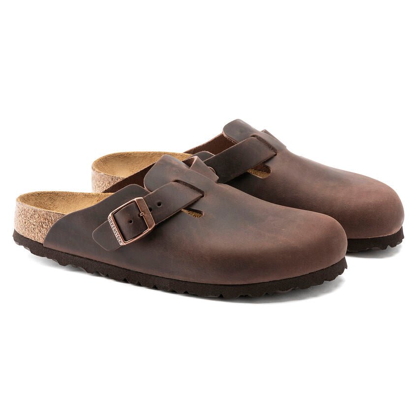 Birkenstock Boston Clog - Habana Oiled Leather