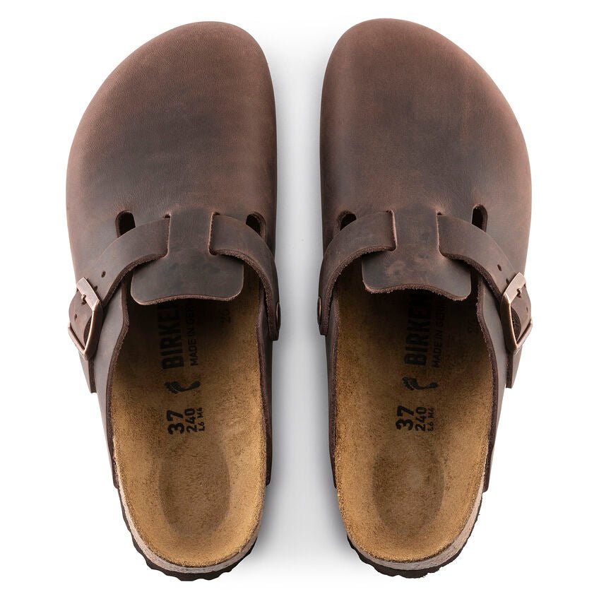 Birkenstock Boston Clog - Habana Oiled Leather