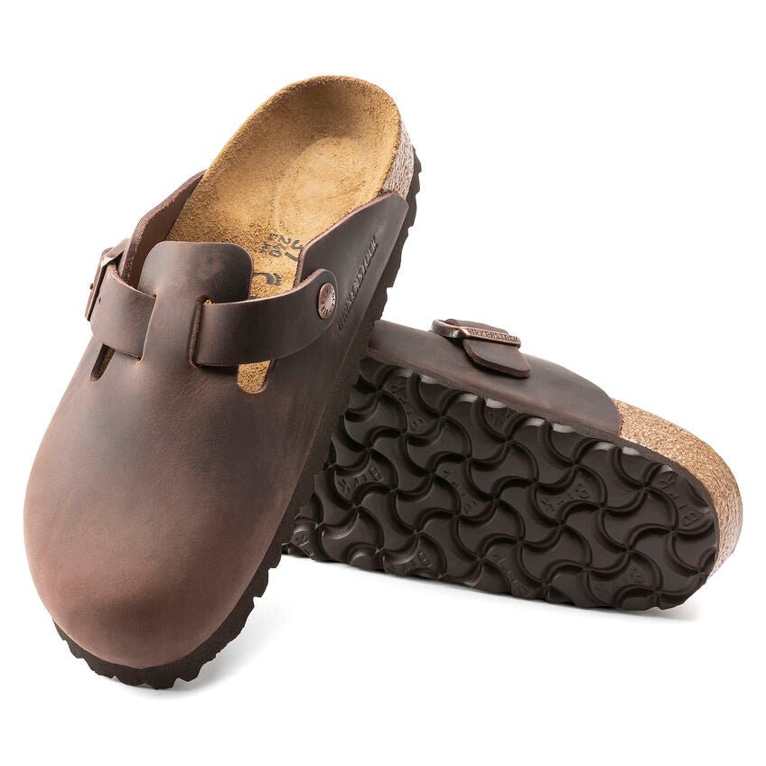 Birkenstock Boston Clog - Habana Oiled Leather