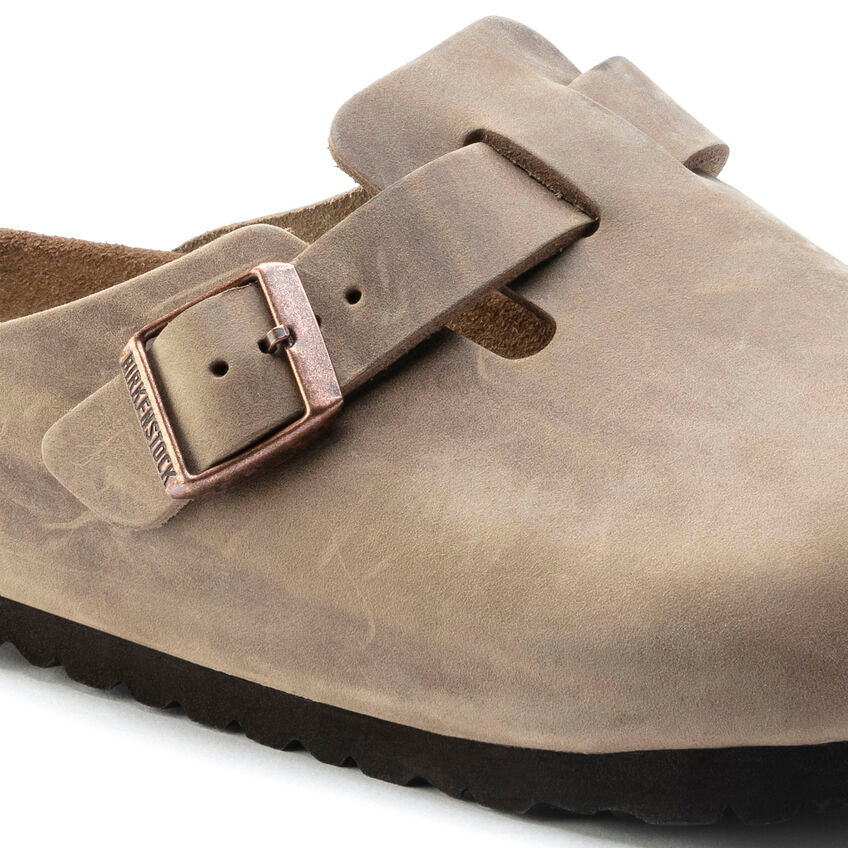Birkenstock Boston Soft Footbed Clog - Tobacco Oiled Leather