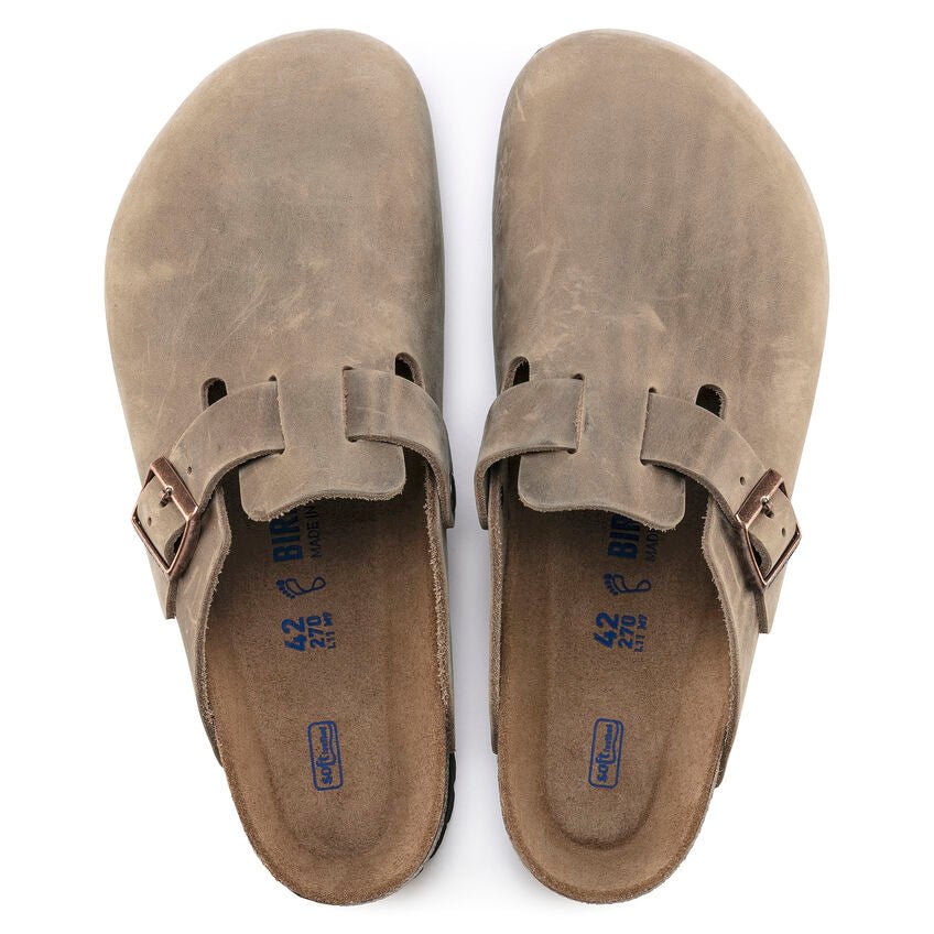 Birkenstock Boston Soft Footbed Clog - Tobacco Oiled Leather