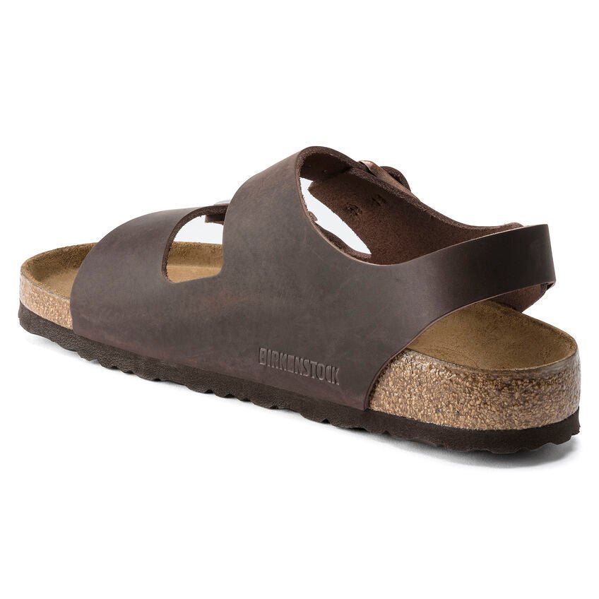 Birkenstock Milano Backstrap Sandals - Habana Oiled Leather