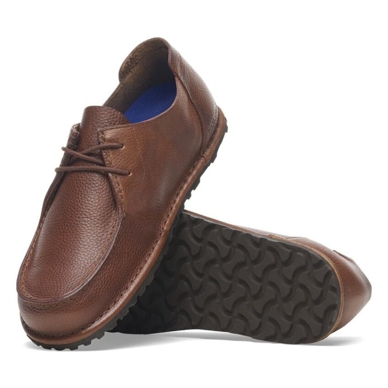 Birkenstock Utti Lace-Up Shoe - Roast Leather