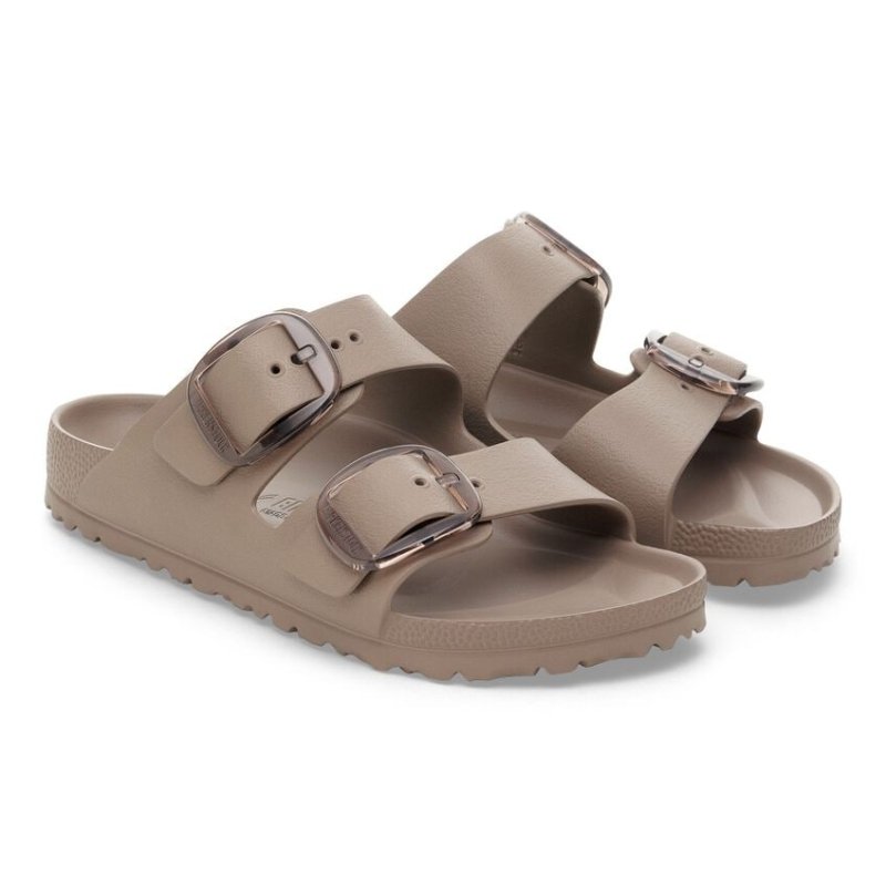 Birkenstock Women's Arizona Big Buckle EVA Sandals - Gray Taupe