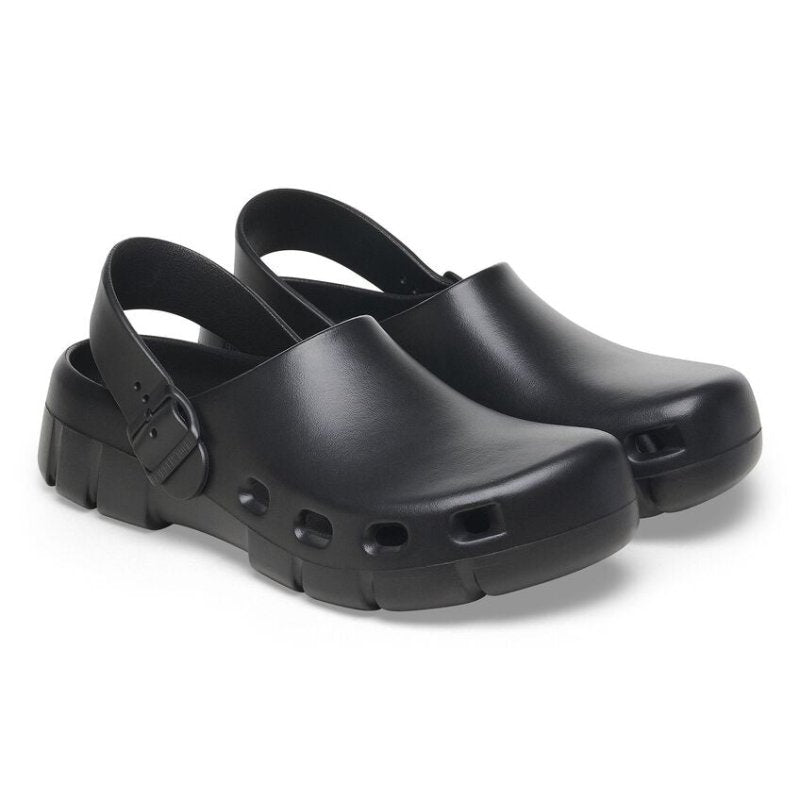 Birkenstock Women's Birki Flow Backstrap Clog - Black EVA