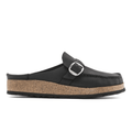 Birkenstock Women's Buckley Mule Clog - Black Oiled Leather