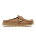 Birkenstock Women's Buckley Mule Clog - Cognac Oiled Leather