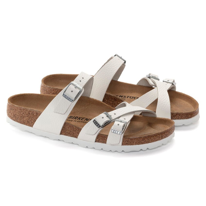 Birkenstock Women's Franca Sandals - White Leather