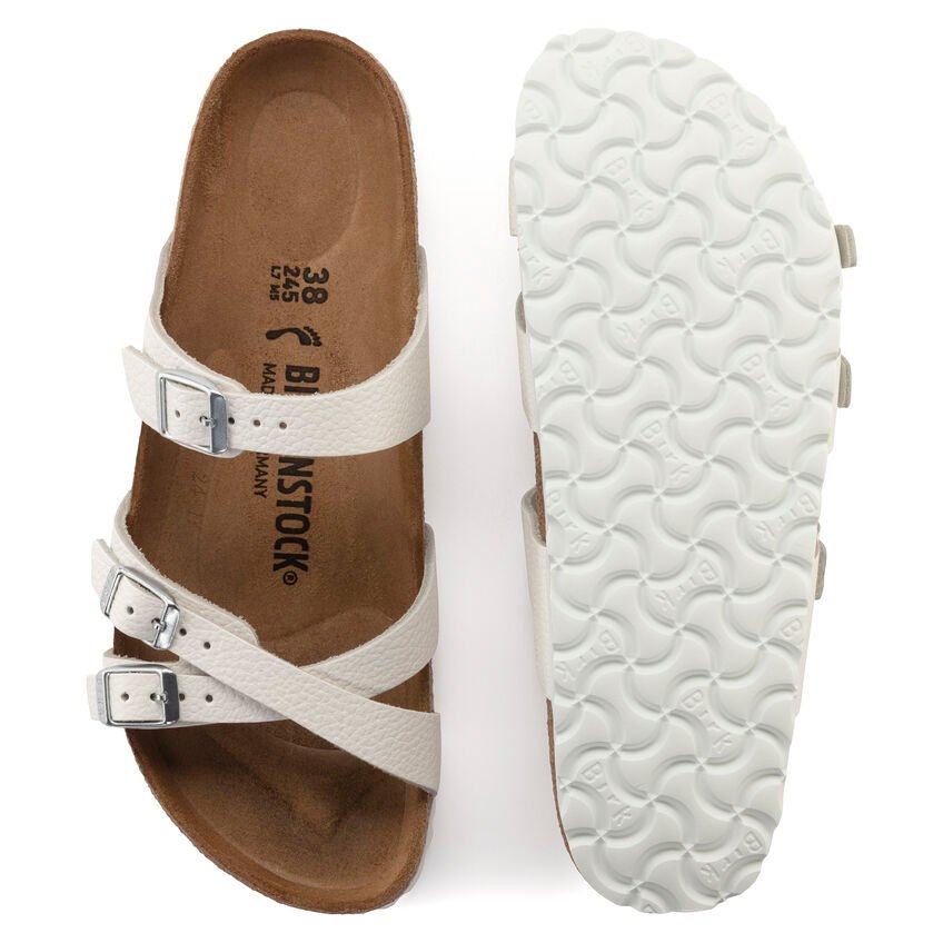 Birkenstock Women's Franca Sandals - White Leather