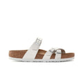 Birkenstock Women's Franca Sandals - White Leather