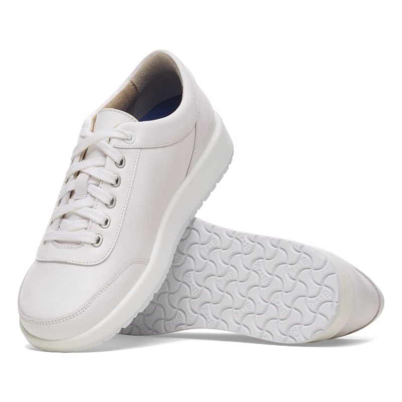 Birkenstock Women's Honnef 365 Sneakers - White Leather