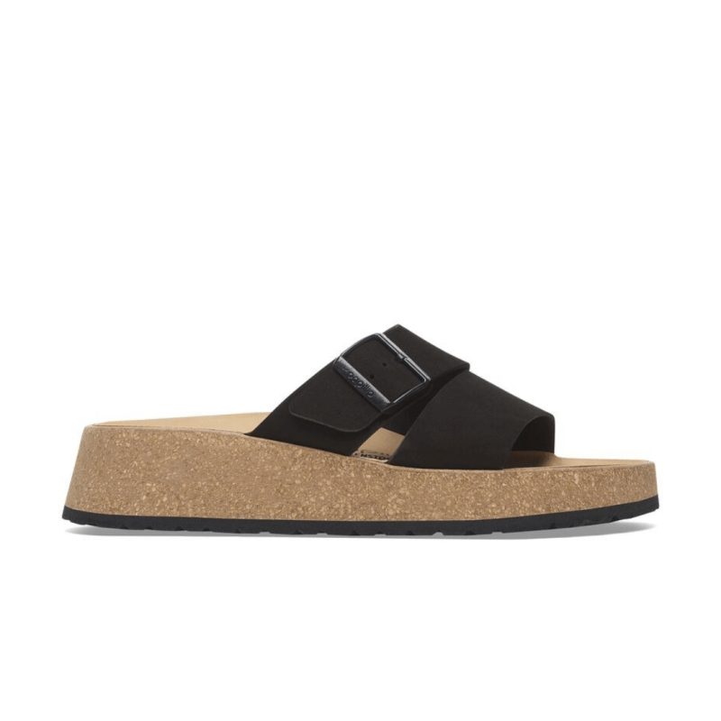 Birkenstock Women's Papillio Almina Sandals - Black Nubuck