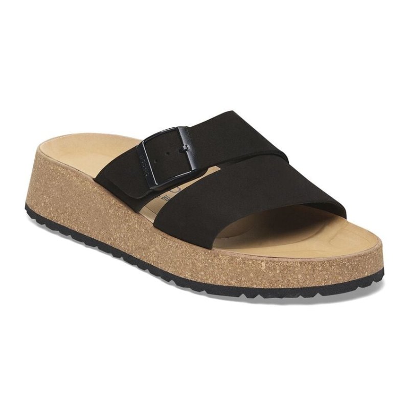 Birkenstock Women's Papillio Almina Sandals - Black Nubuck