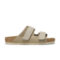 Birkenstock Women's Uji Two-Strap Sandal - Taupe Suede