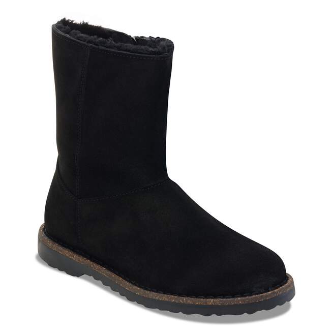 Birkenstock Women's Uppsala Zip Shearling Boot - Black