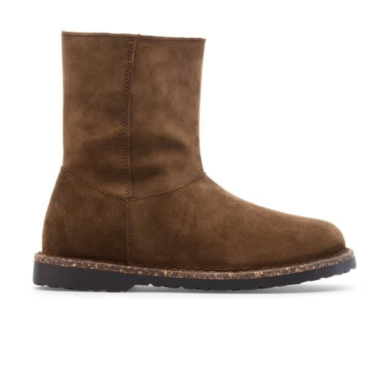 Birkenstock Women's Uppsala Zip Shearling Boot - Dark Tea