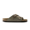 Birkenstock Zurich Slide Sandals - Taupe Suede