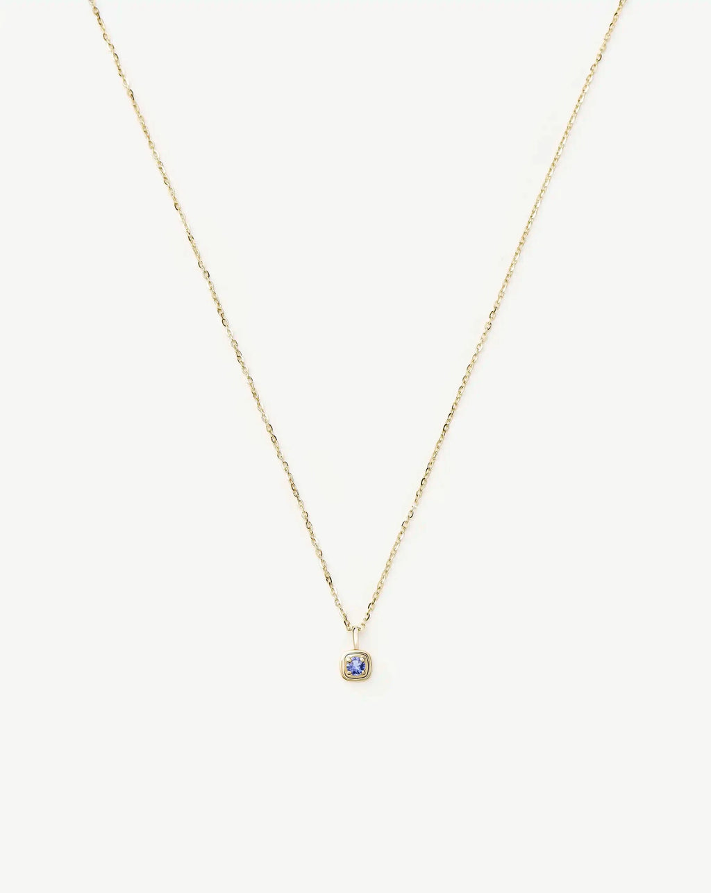 Fine December Birthstone Pendant Necklace | 14ct Solid Gold/Tanzanite