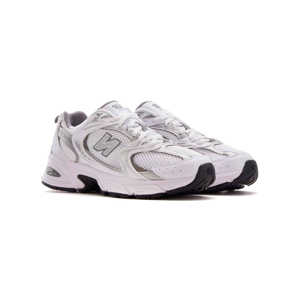 Scarpe Unisex Bianche e Grigie Running Casual