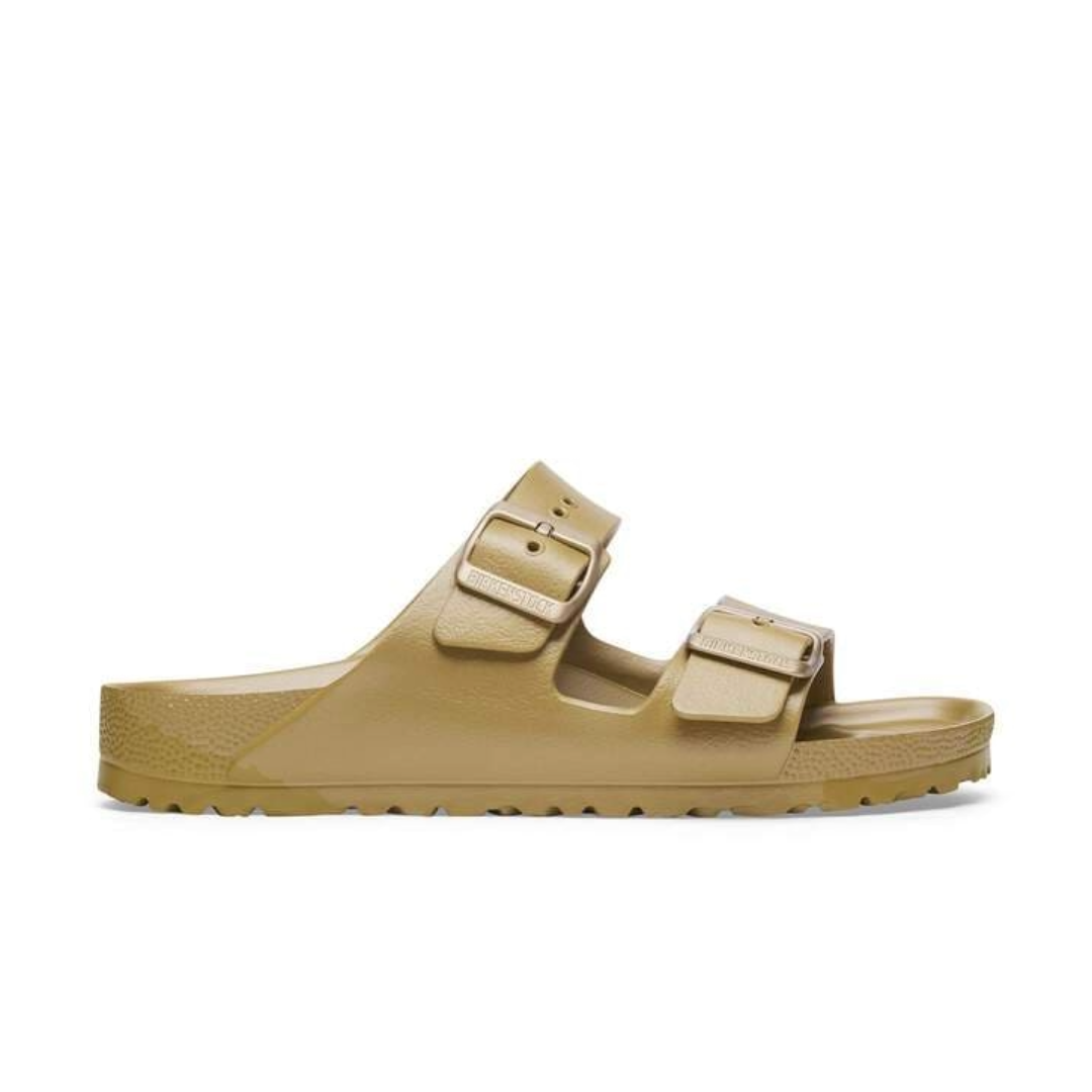 Birkenstock Women's Arizona Essentials Sandals - Glamour Gold EVA
