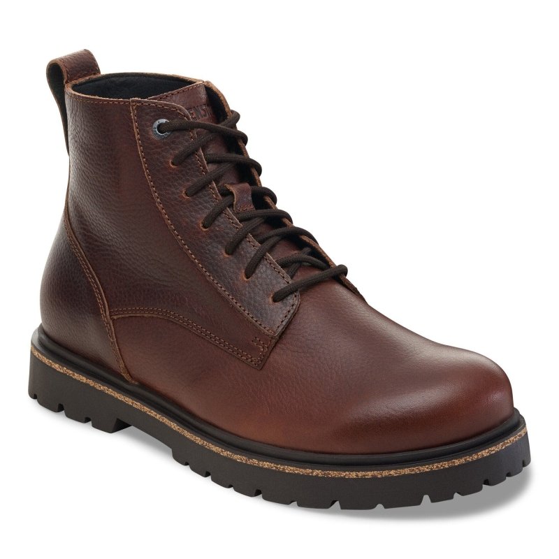 Birkenstock Men's Highwood Lace Mid Boot - Chocolate Leather