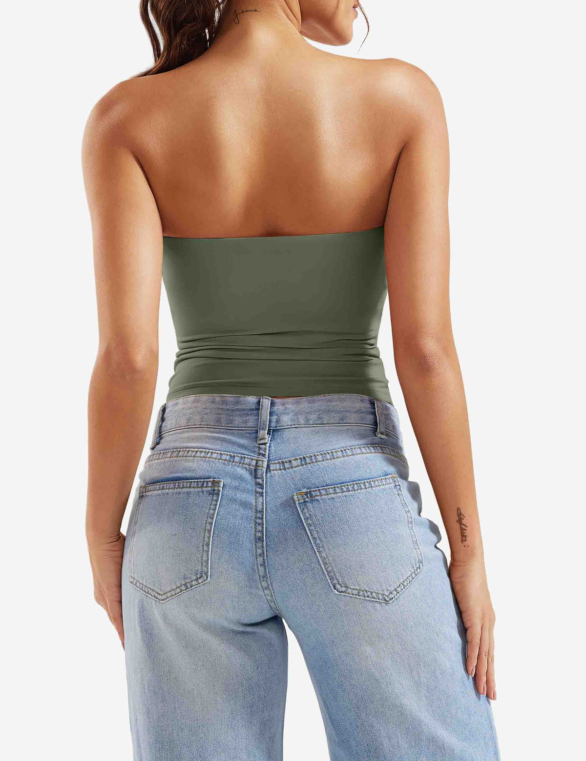 Top a fascia Sophie doppio strato