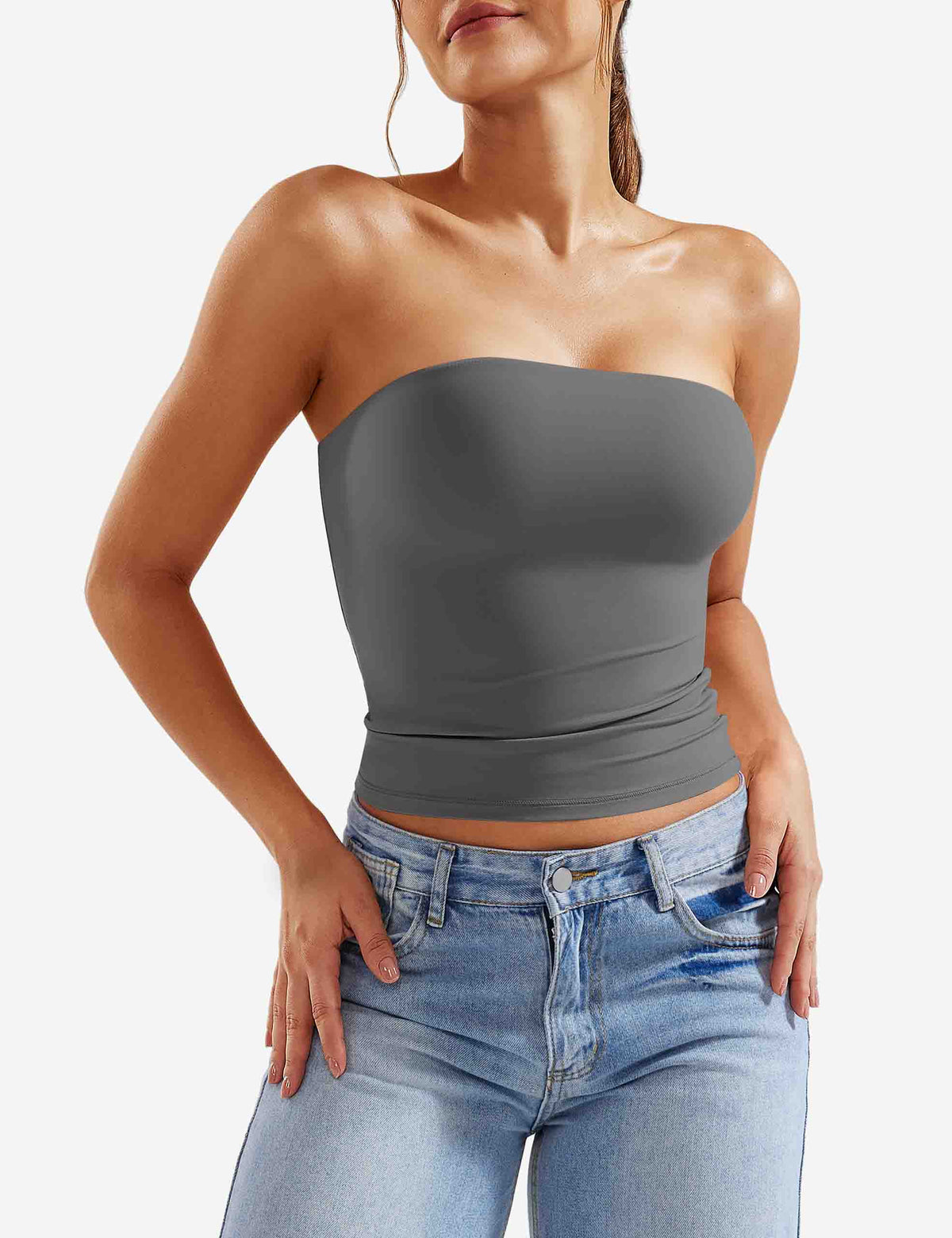 Top a fascia Sophie doppio strato
