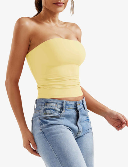 Top a fascia Sophie doppio strato