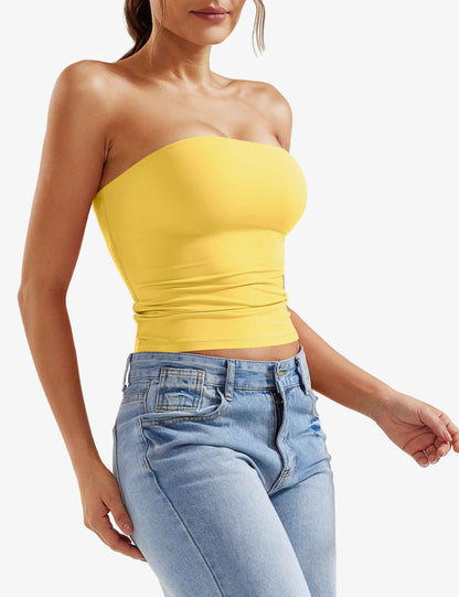Top a fascia Sophie doppio strato
