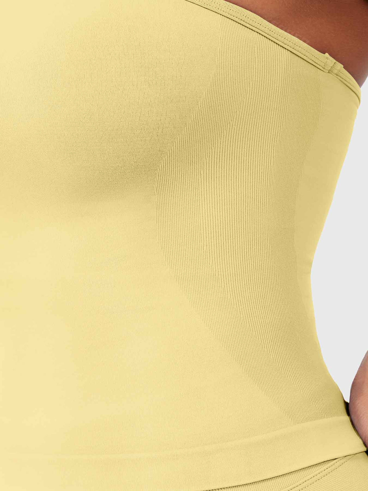 Top a fascia Zannie senza cuciture