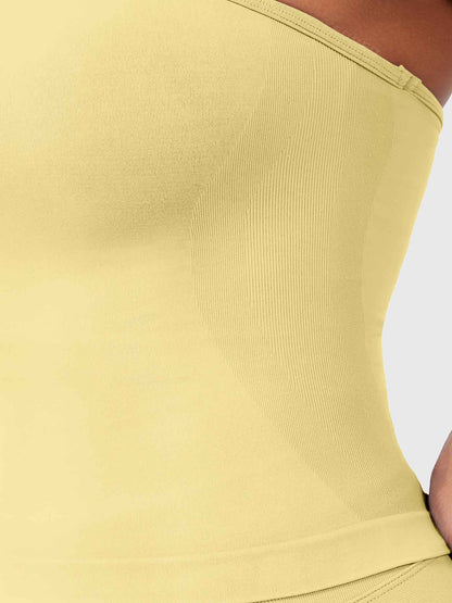 Top a fascia Zannie senza cuciture